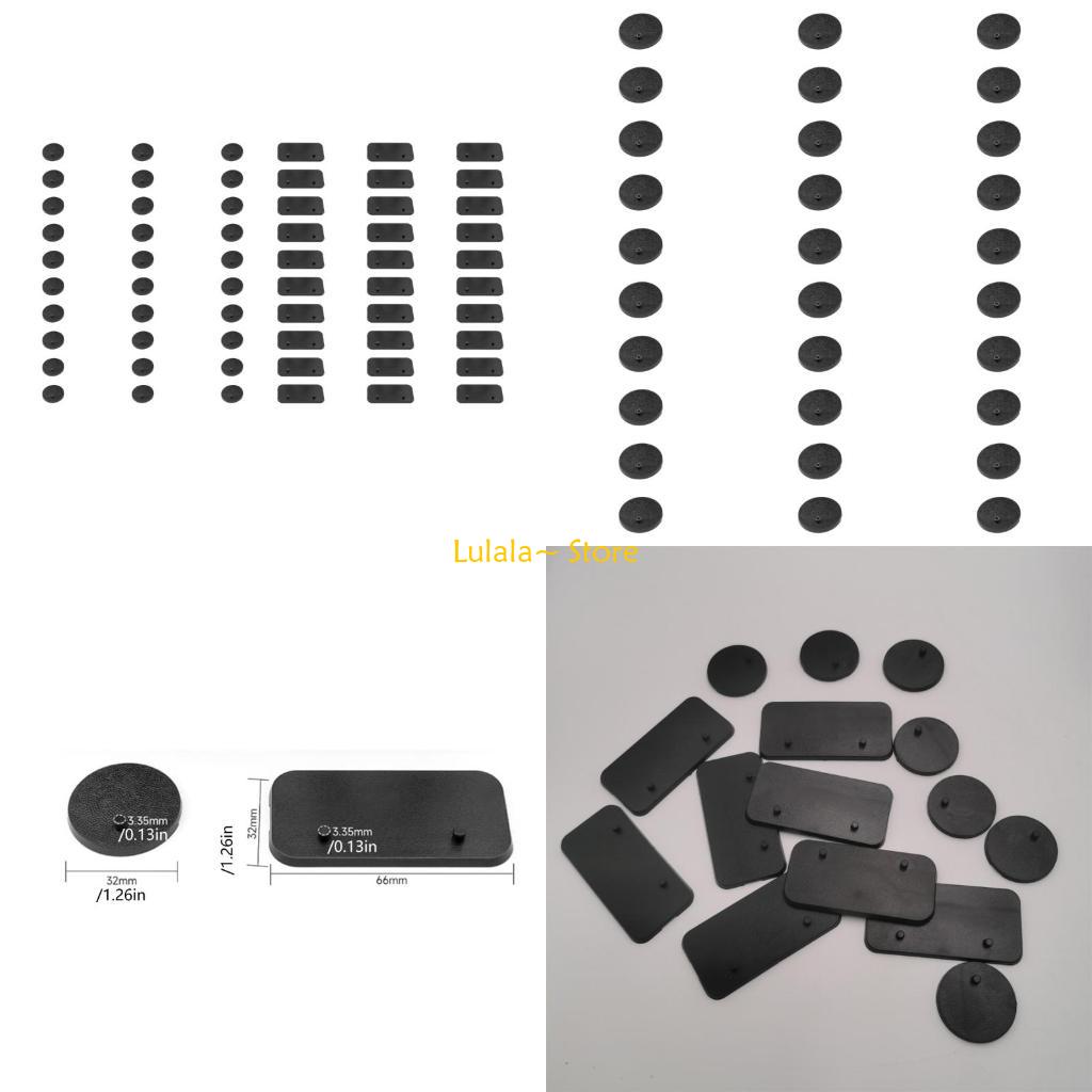 Action Figure Stand - Y4QA 30 Buah Dudukan Pajangan Plastik