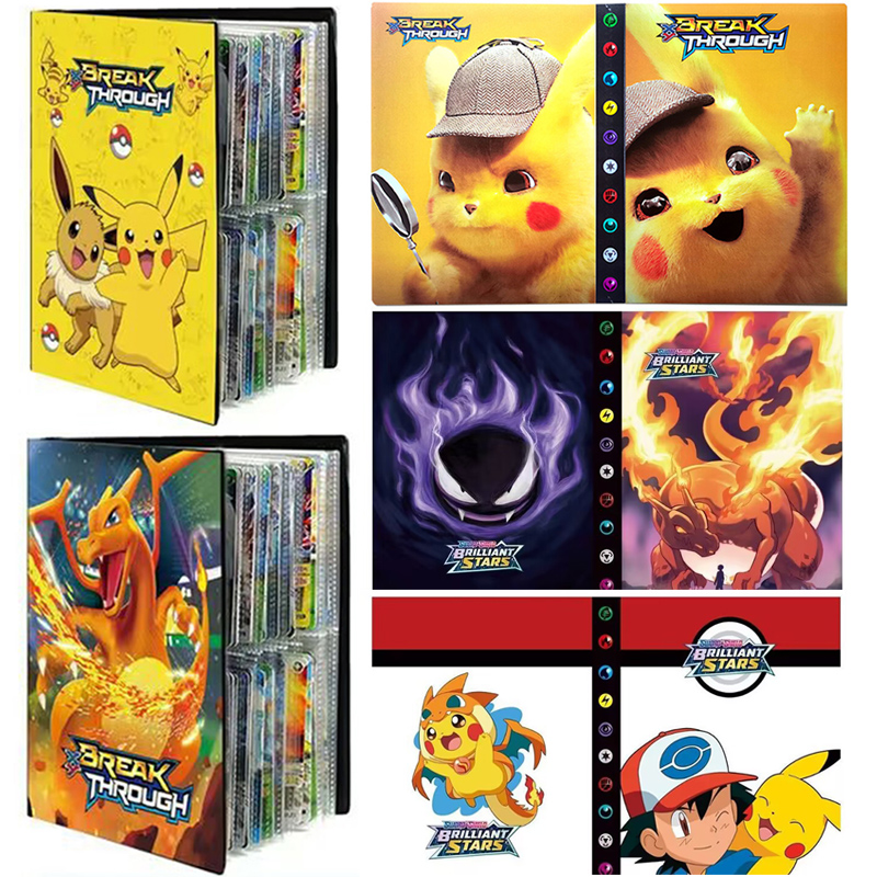 Trading Card Binder - Buku Album Kartu 240 Lembar, Album