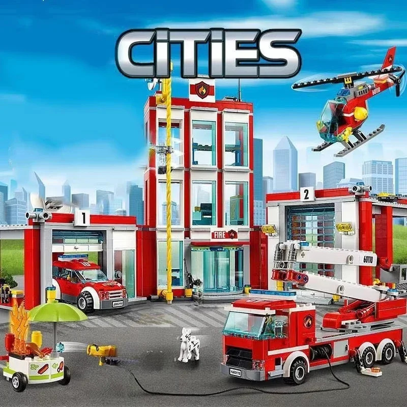 Set Blok Bangunan Gedung Pemad - Lego Set City ulasan dan harga