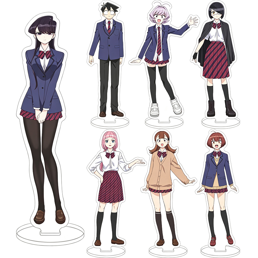 Figur Anime Komi Can't Communi - Figma Stand Set ulasan dan harga