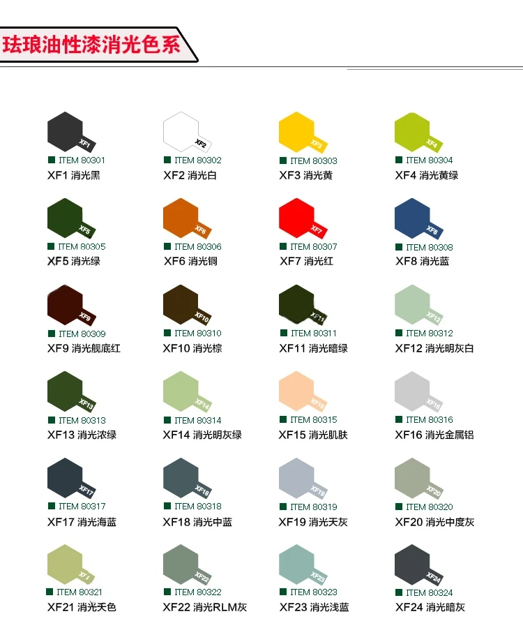 TAMIYA cat Extinction Model Oi - Tamiya Model Paint Set ulasan dan harga