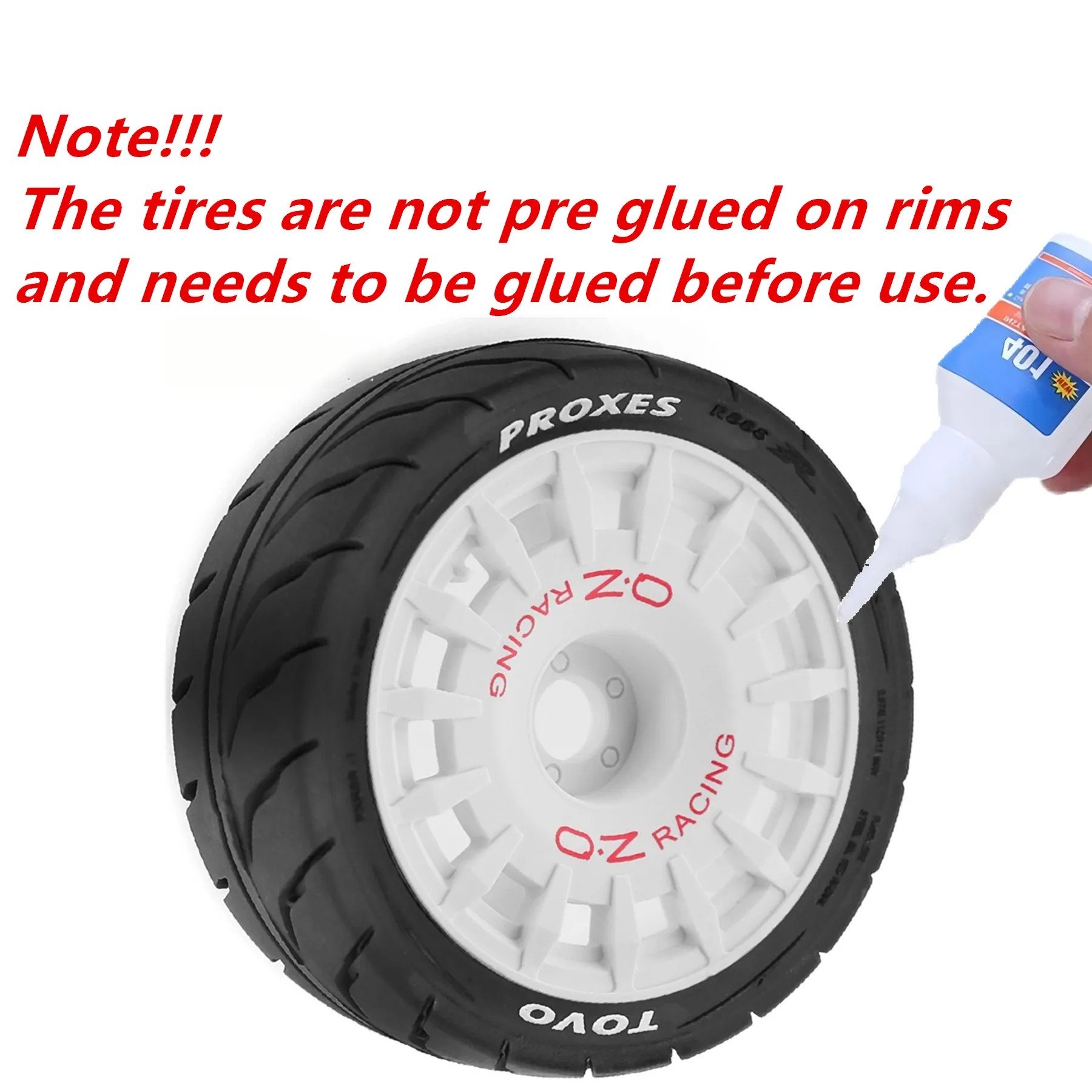 XILEZQF 4PCS Ban Touring On Ro - Tamiya Model Rc Car ulasan dan harga