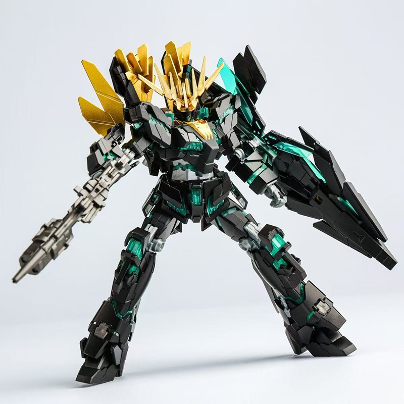 HG 1/144 RX-0 Unicorn Banshee  - Bandai Model Gundam Hg ulasan dan harga